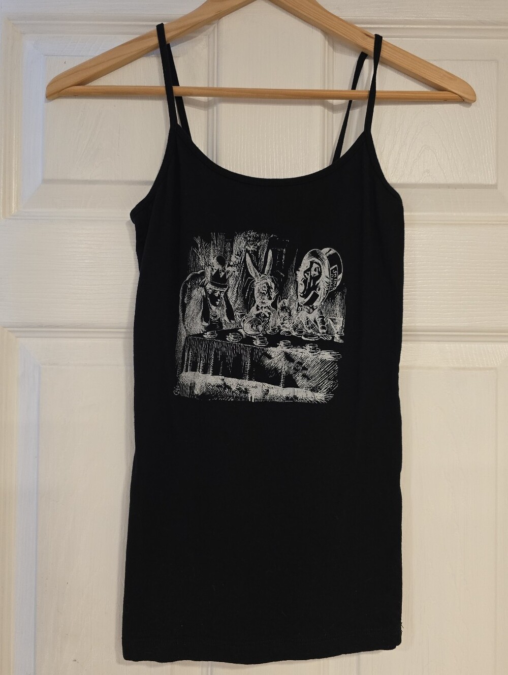 Alice in Wonderland Spaghetti Strap Top